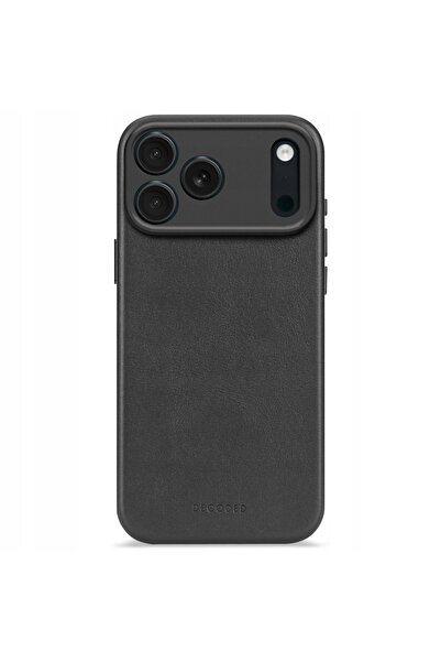 NO BRAND Husă Decoded pentru iPhone 17 Pro - Husă din piele MagSafe / negru
