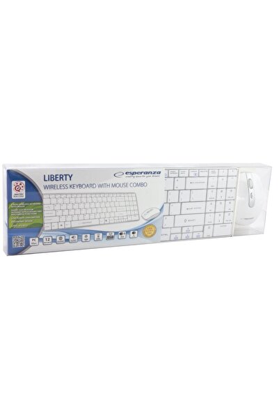 ESPERANZA SET TASTATURĂ FĂRĂ FĂRĂ FĂRĂ CABLE + MOUSE SUBȚIȚIT USB