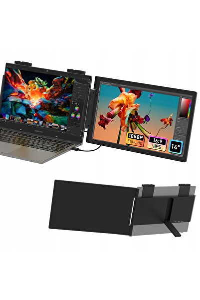 NO BRAND ZEUSLAP Z14P MONITOR PORTABIL PENTRU LAPTOP 14 " FULL HD IPS SUBȚIUNE