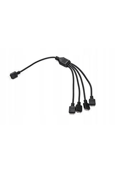 EK Water Blocks Splitter LED RGB cu 4 pini, 30 cm