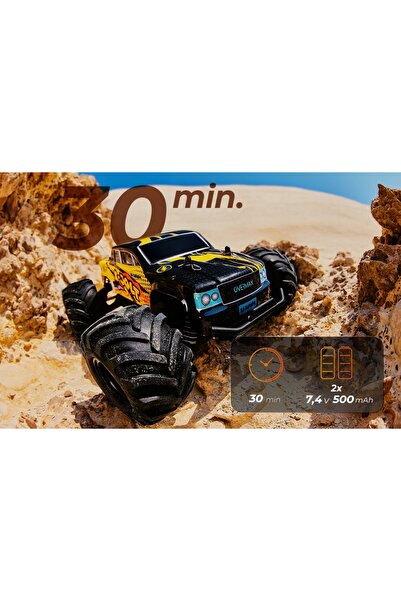 OVERMAX Mașină cu telecomandă rapidă, durabilă, X-Jolt, pentru control la dis...