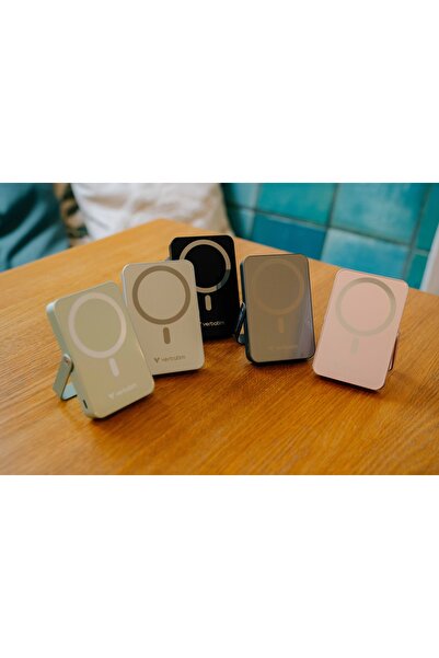 Verbatim Power Bank Charge n’ Go cu Suport Magnetic Wireless 10000m