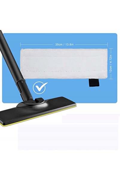 NO BRAND Pachet de 6 rezerve de mop Horeca pentru Karcher C1/SC2/SC3/SC4/SC5/SI4
