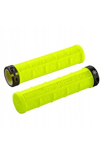Supacaz Manșoane ghidon Grizips galben neon 32 mm