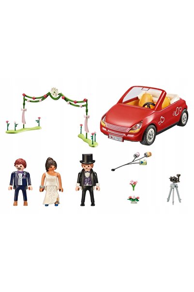 Playmobil Figurine Mașină 3 figurine Pachet de bază Petrecere de nuntă 71077