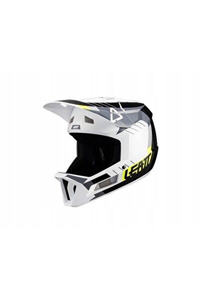 Leatt Cască de ciclism MTB Gravity 2.0 V24 alb/negru 59-60 cm (L)