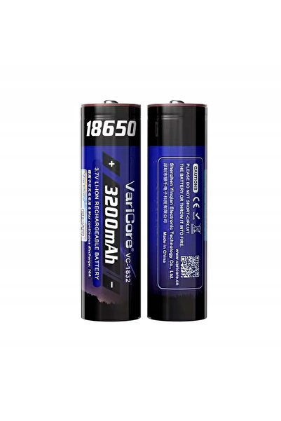 VariCore Baterie VC-1832 Plus 18650 Li-ion 3.7V 3200mAh 4 buc