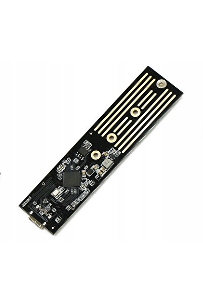 NO BRAND Carcasă externă din aluminiu pentru SSD M.2 NVMe, USB C 3.1 10Gbps