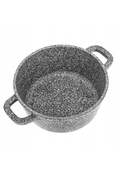 Klausberg Vas de gătit cu capac, tradițional, 1,3L, piatră, 16cm, inducție, gaz
