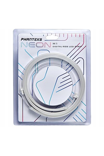 Phanteks Bandă LED Neon Digitală ARGB 3 pini 5V Albă 1m