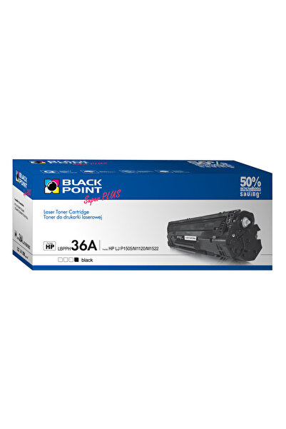 NO BRAND Toner Black Point pentru HP (CB436A) Negru 2700 str. z chipem