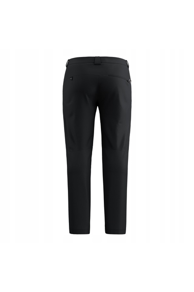 Salewa Pantaloni de trekking Puez Talveno DST pentru bărbați, negri, M (48)