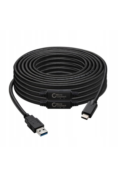 MicroConnect Cablu USB3.0 A la USB-C, 10m, 5Gb