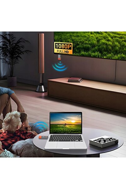 NO BRAND Transmițător și Receptor HDMI Wireless 1080P pentru TV, Laptop, HD