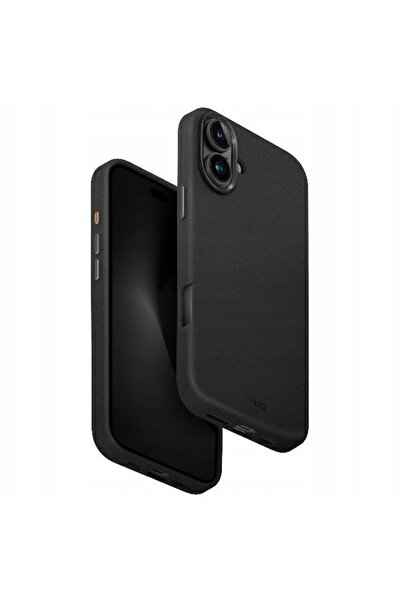 uniq Husă rezistentă din piele pentru iPhone 16 Plus, Eleganță, Husă la modă,...