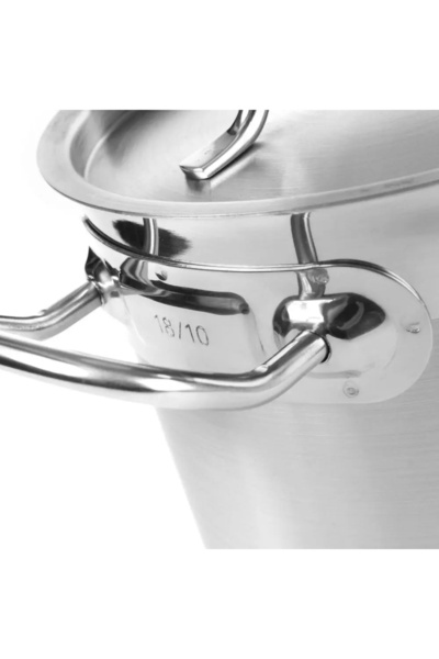 HENDI Oală joasă Profi Line cu capac 7,5 l Ø 280 x 120 h - 830505