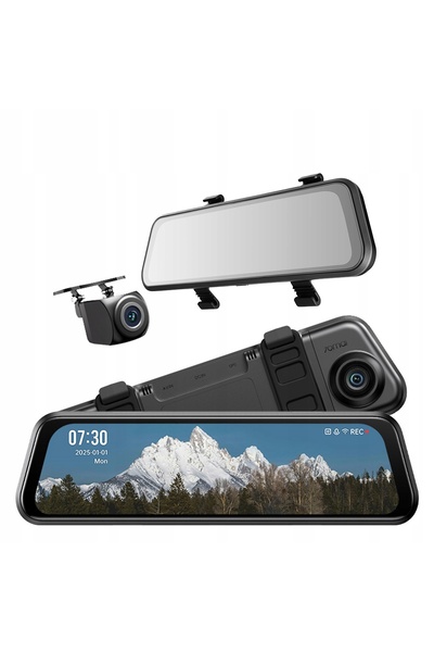 70MAİ Cameră auto tip oglindă S410 ÎNREGISTRATOR VIDEO + cameră spate RC15 + GPS