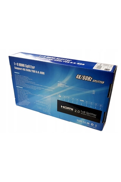 Spacetronik Splitter HDMI 1/8 – Distribuitor activ de semnal pentru televizor