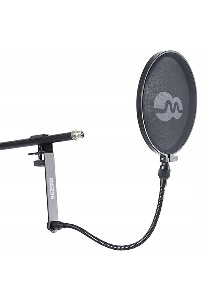Mozos Filtru pop de studio pentru microfon PS-3, husă pentru microfon de studio