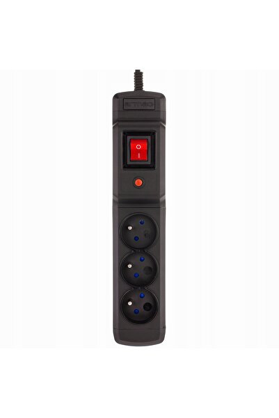 ARMAÇ ARMAC MULTI M3 NEGRU Prolongator 3M 3 Prize 230V 10A