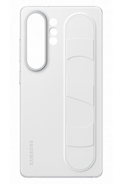 Samsung Husă cu suport și prindere pentru Galaxy S25 Ultra albă