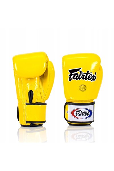 Fairtex Mănuși de box BGV1 Galbene 16 oz