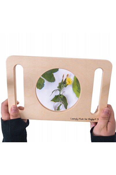 BIGJIGS Toys Lupă, jucării bjigigs, jucărie din lemn pentru copii