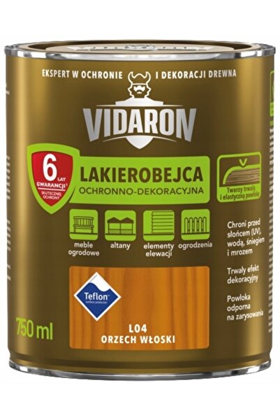 Vidaron LAKIEROBEJCA OCHRONNA 0.75L NUCĂ