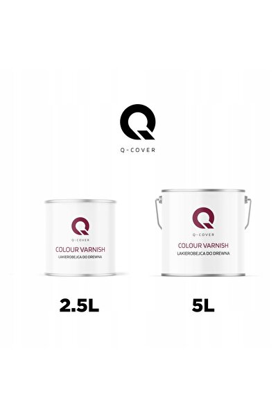 NO BRAND Lac pentru lemn 3 în 1 LAZURA Gri spre Bronz 7013 Semimatt 5L Protectiv
