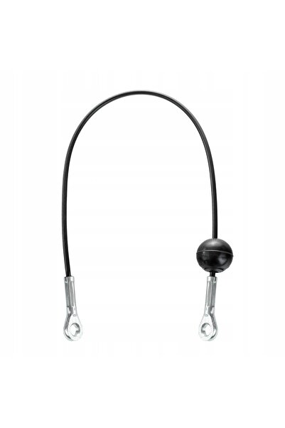 NO BRAND Cablu de oțel împletit, tip ochi-ochi, cu amortizor 4/5,2mm pentru A...