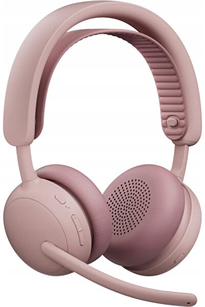 logitech Căști wireless Zone Wireless 2 ES Over-Ear ANC Roz