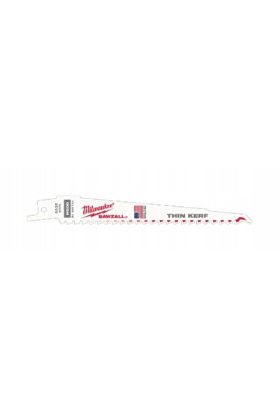 NO BRAND Pânză de ferăstrău sabie pentru lemn cu cuie Milwaukee, 150 mm – 5 buc.