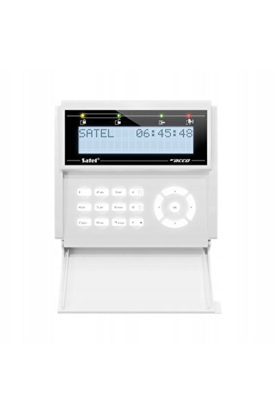 SATEL MANIPULATOR LCD CU CITITOR DE PROXIMITATE ACCO ACCO CARD DE COD NET BĂR...