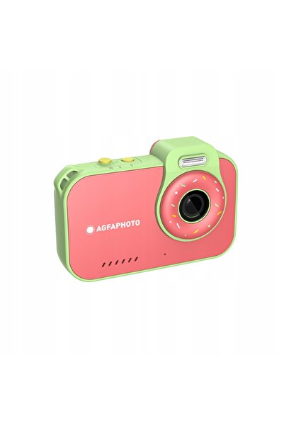 AgfaPhoto 3M AGFA 12MP 2.7K Cameră subacvatică impermeabilă cu lentilă dublă ...
