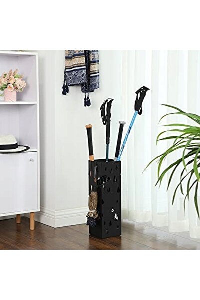 SONGMICS Suport pentru umbrelă CU DRENARE, model negru