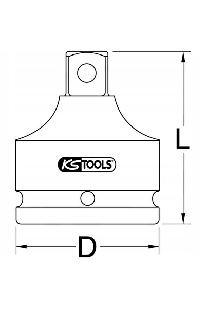 NO BRAND Adaptor reductor KS tools 515.1798