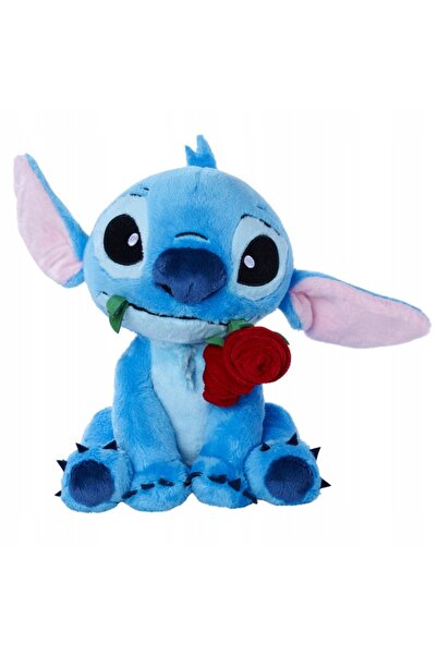 Simba Jucărie de pluș Disney Stitch cu trandafir 6315870178