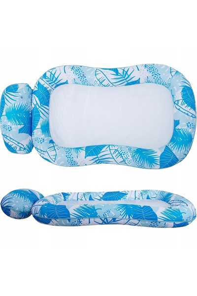 SunClub Saltea de plajă gonflabilă 184x95cm pentru înot, șezlong de apă SUN C...