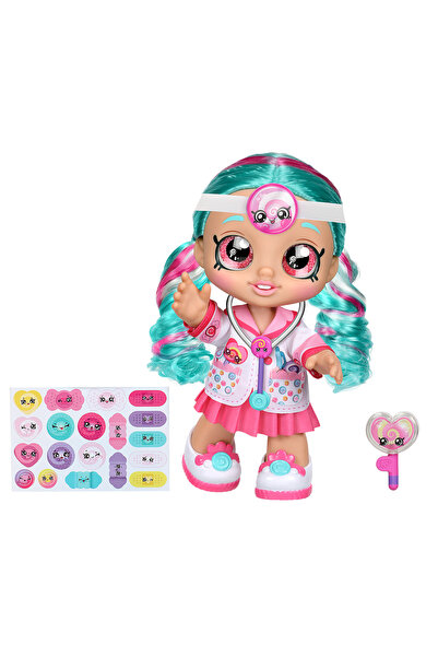 TM TOYS KINDI KIDS LALKA CINDY POPS LEKARZ DOKTOR păpușă frumoasă cu ochi cu ...