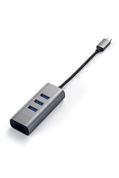 NO BRAND Hub USB Satechi din aluminiu 2 în 1 USB C