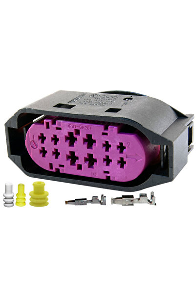 NO BRAND 1J0941165 Mufă cu 12 pini pentru soclu lampă xenon VW AUDI