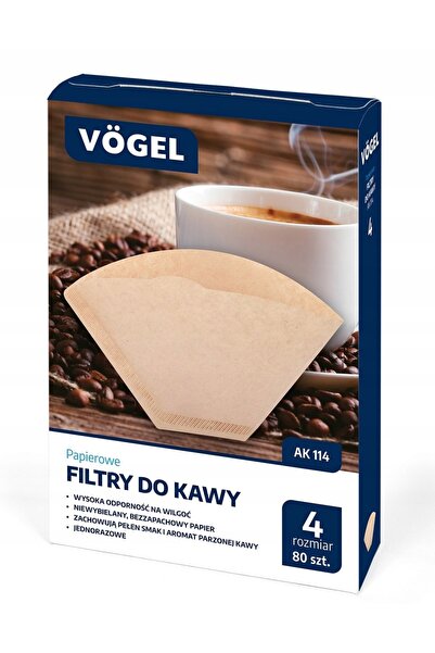 NO BRAND Filtru de cafea VÖGEL 4 TZ 3 x (80 bucăți)