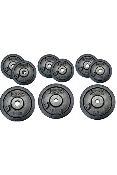 NO BRAND Disc de greutate de 30mm pentru gantere și bară, 10kg