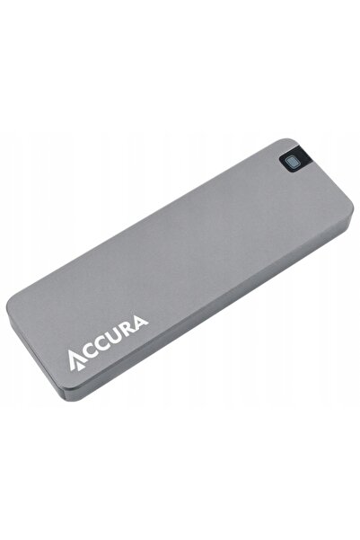 NO BRAND Accura M.2 NVMe USB-C Aluminiu 10000 Mbps 4TB carcasă argintie