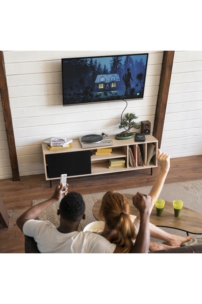 Retoo Player multimedia Smart TV Box MXQ Pro 4K WiFi cu Android 11.1 + teleco...