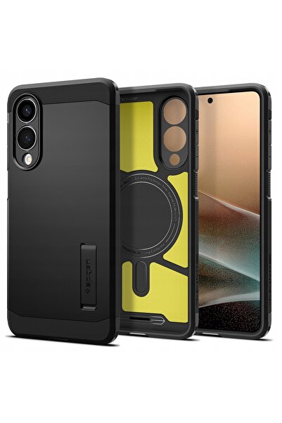 Spigen Husă Galaxy S25 Edge, solidă și durabilă, magnetică, cu suport.