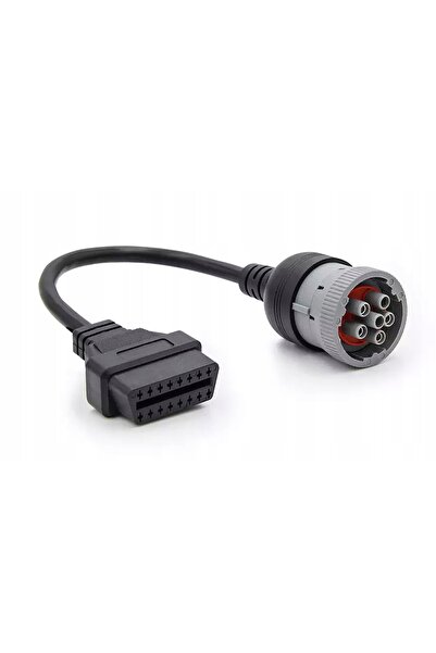 NO BRAND Adaptor J1708 cablu OBD-2 cu 6 pini pentru mașini CUMMINS