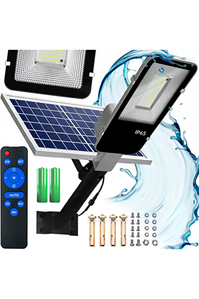 NO BRAND LAMPĂ SOLARĂ LED IMPERMEABILĂ DE 100W CU SENZOR, LUMINĂ STRADALĂ CU ...