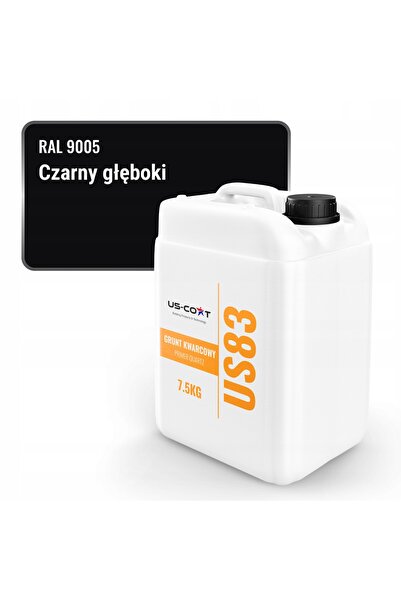 NO BRAND QUARTZ GRUNT PENTRU VOPSIT SILICONUL NEGRU INTENS RAL9005 7.5KG PROD...