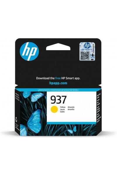 HP Cerneală 937 Galben 4S6W4NE